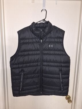 Under Armour Black Quilted Lightweight Puffer Vest 3XL preowned